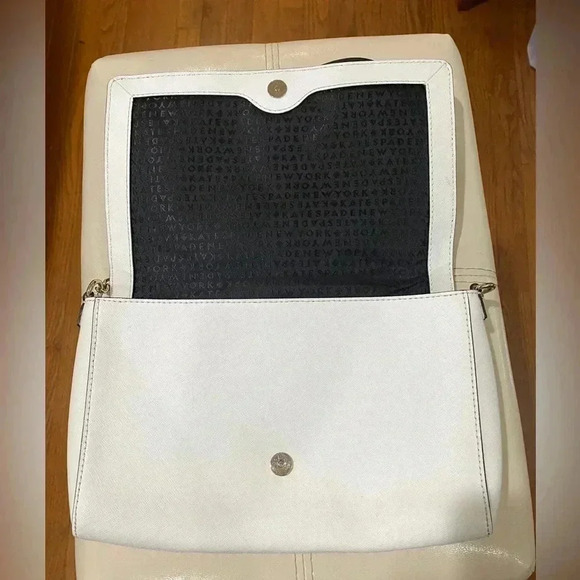 Kate Spade Tilden Place Alek Crossbody Cement/black in new condition - Picture 5 of 7